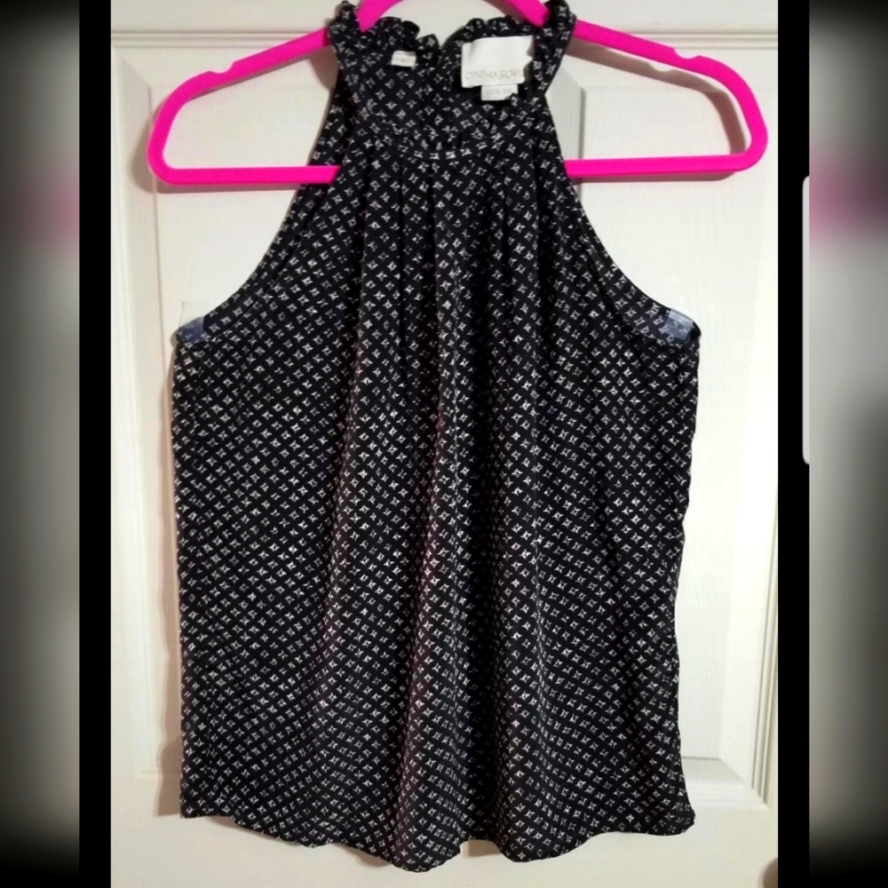 Black Halter Top